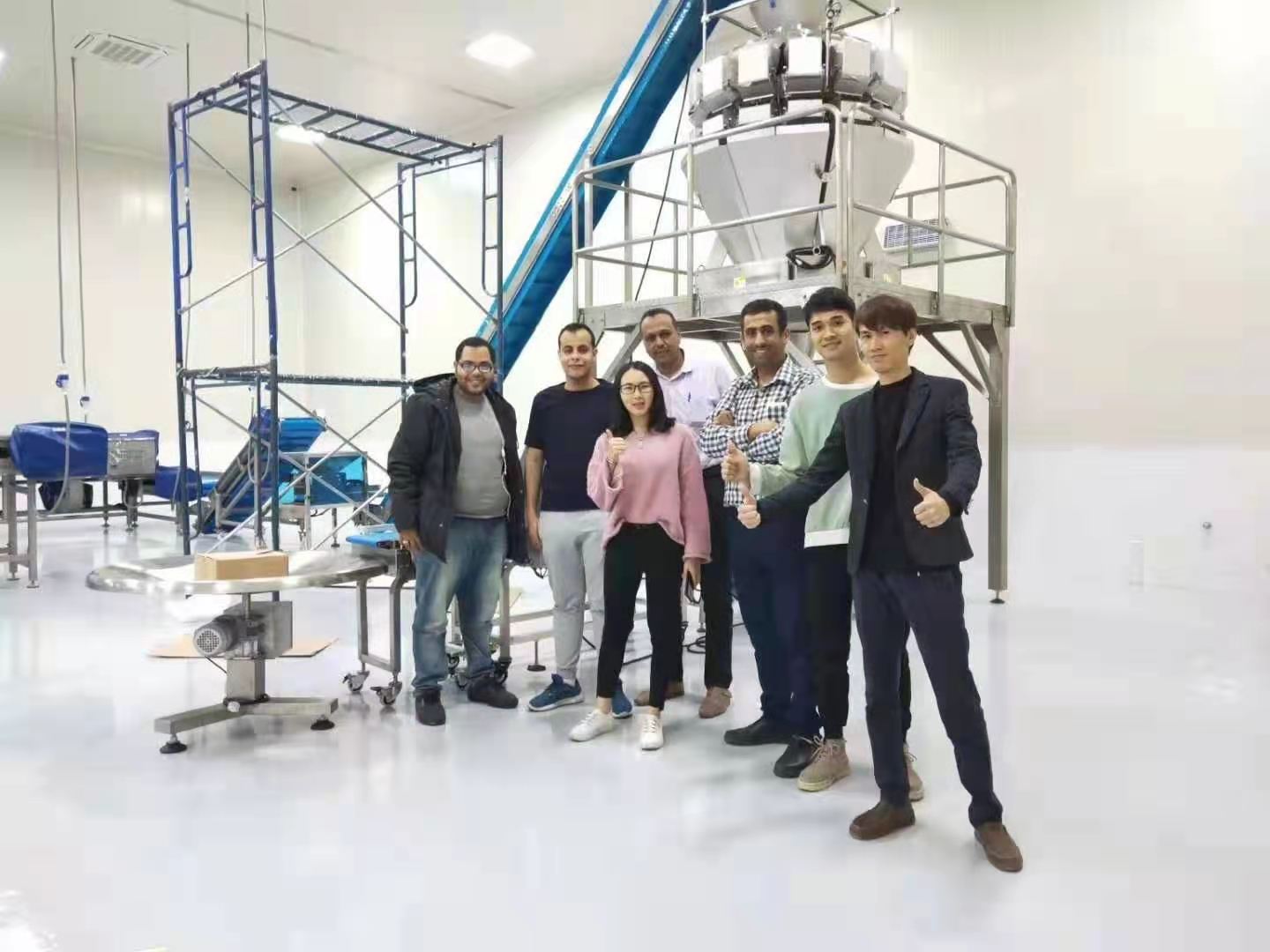 Food packaging line Food packaging line