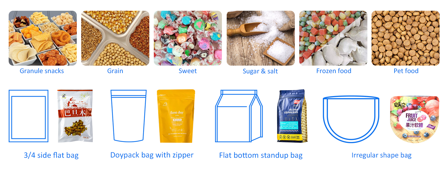 zip lock bag packing machine