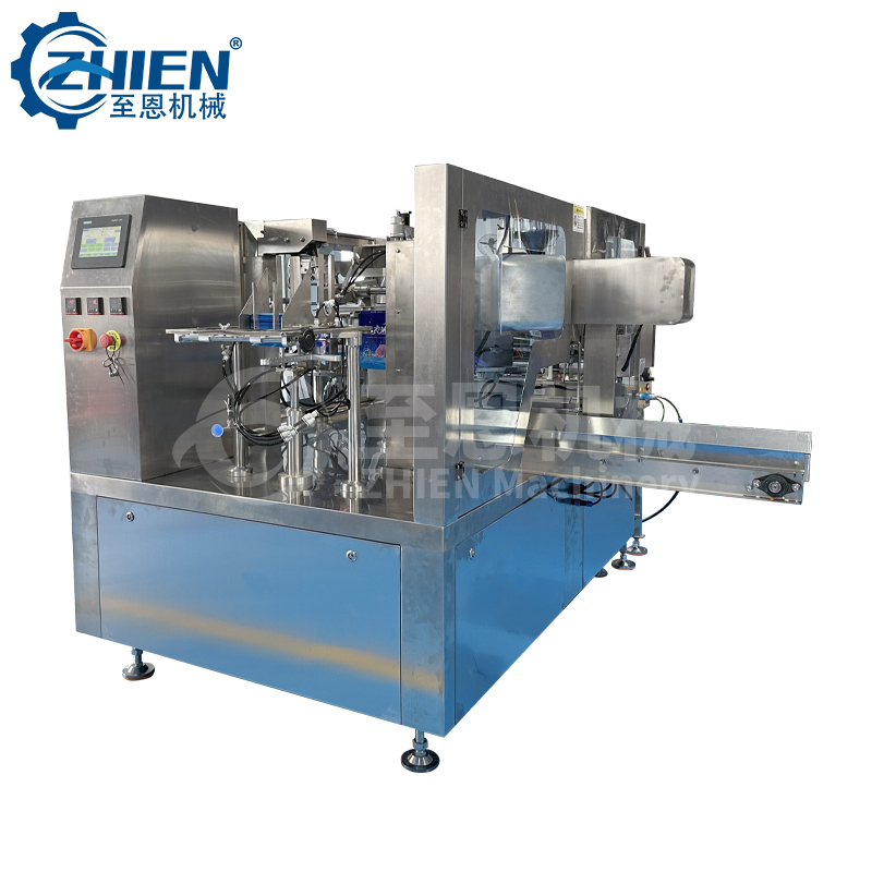 Liquid Soup Sauce Stand Up Premade Pouch Packing Machine
