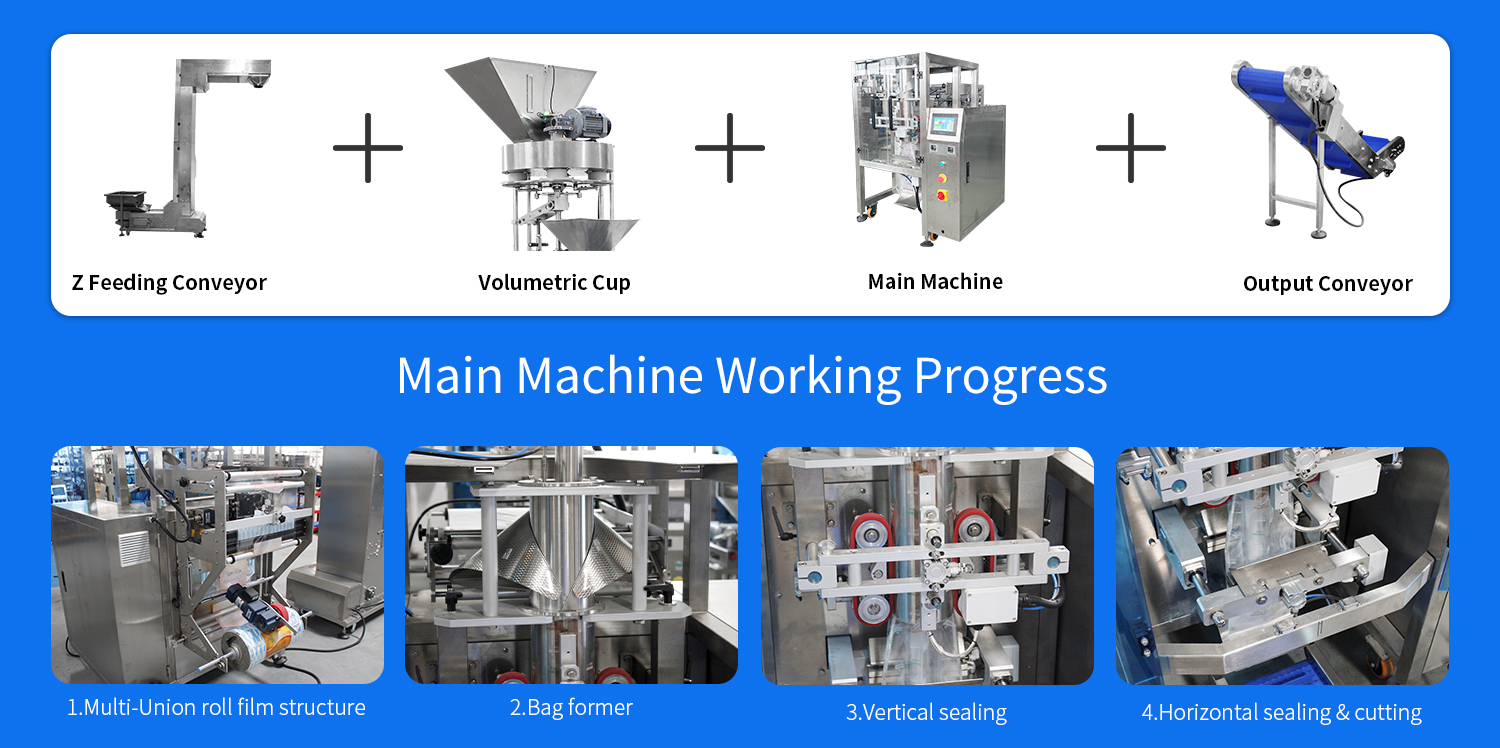 beans packing machine beans packing machine