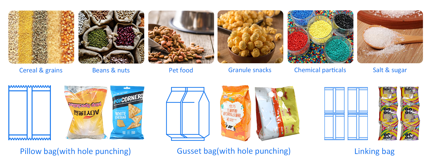 granule packing machine granule packing machine