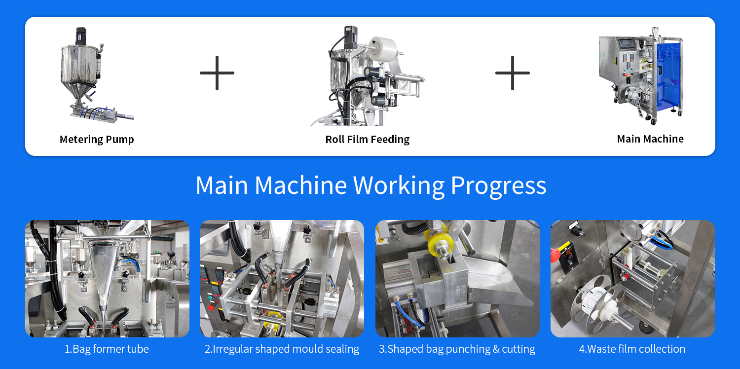 cosmetic sample packing machine