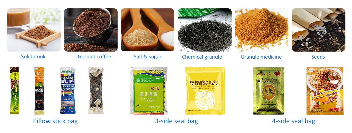 sugar stick bag packing machine