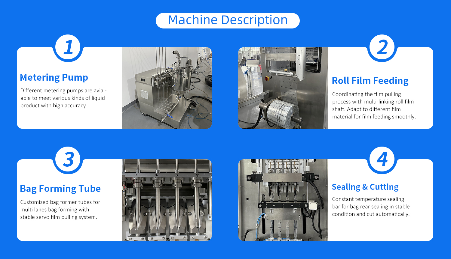oral liquid sachet packing machine