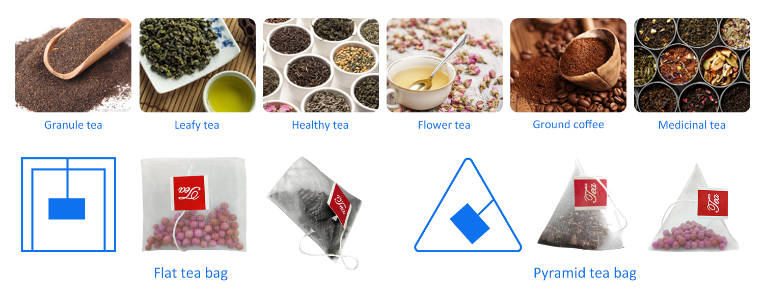 Pyramid Tea Bag Packing Machine Pyramid Tea Bag Packing Machine