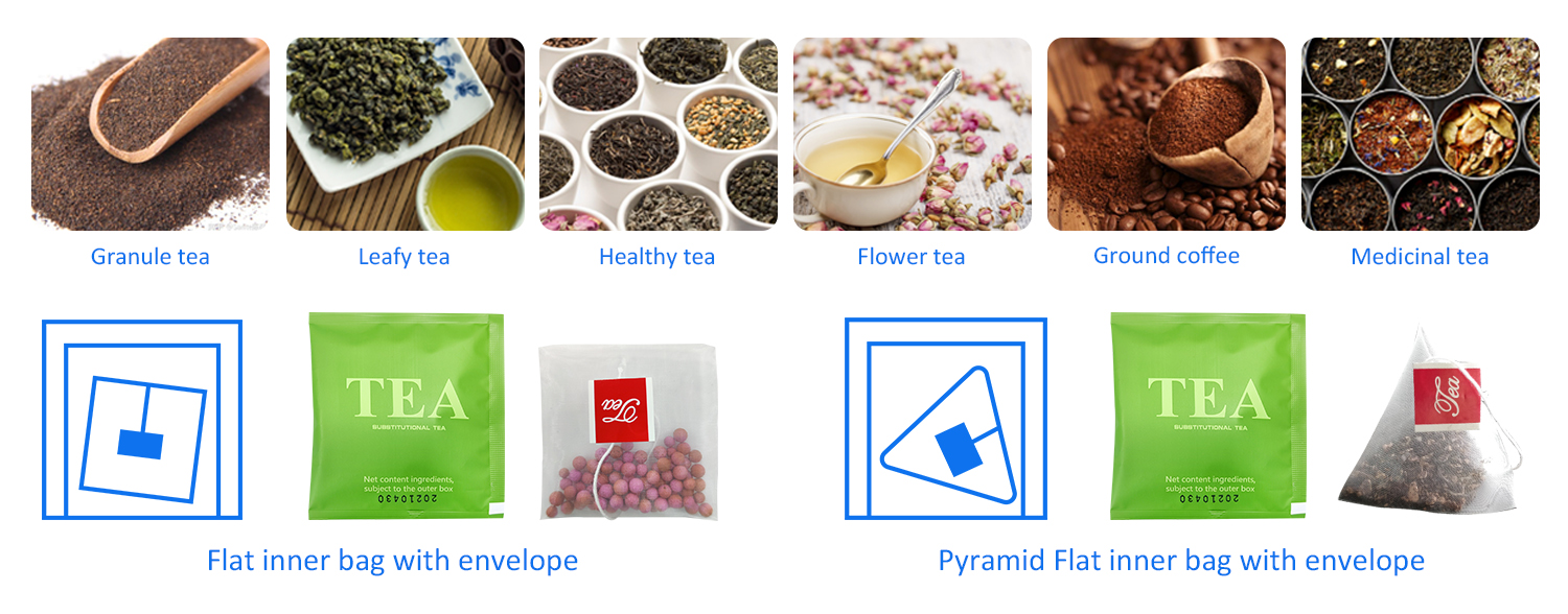 Pyramid Inner Tea Bag Packing Machine Pyramid Inner Tea Bag Packing Machine