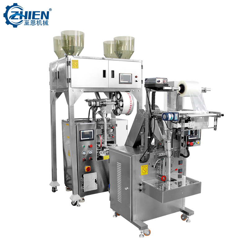 Pyramid Inner Tea Bag Packing Machine with Outer Envelope