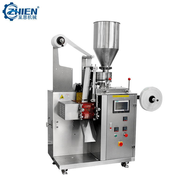 Filter Paper Tea Bag Packaging Machine with Thread and Label