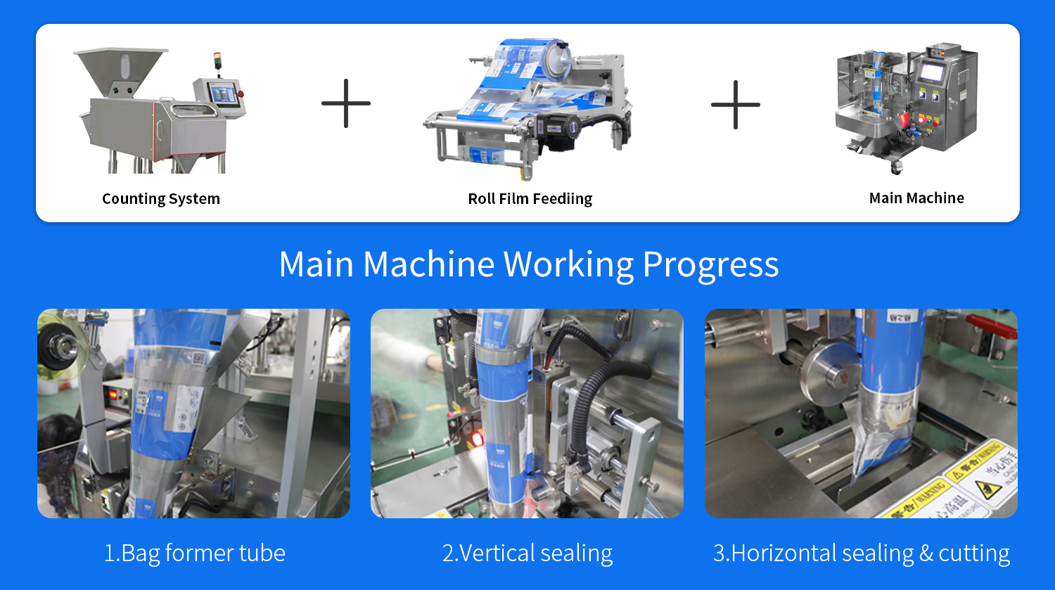 Tablets Counting Packing Machine Tablets Counting Packing Machine