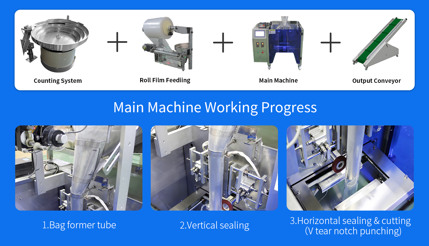 fastener counting and packing machine