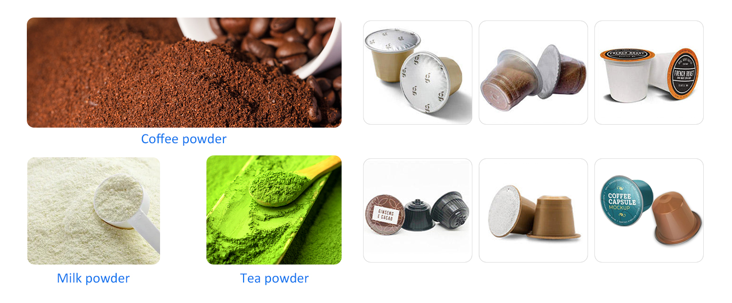 coffee pod filling sealing machine coffee pod filling sealing machine