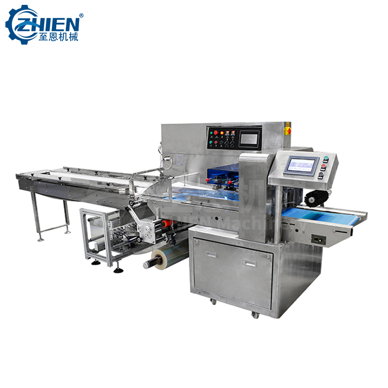Leafy Fresh Vegetables Servo Pillow Packing Machine