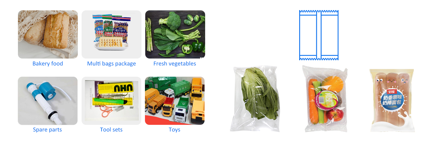 Vegetables Pillow Packing Machine