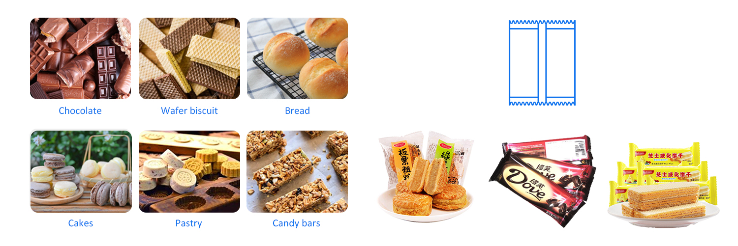 Wafers Biscuit Packing Line