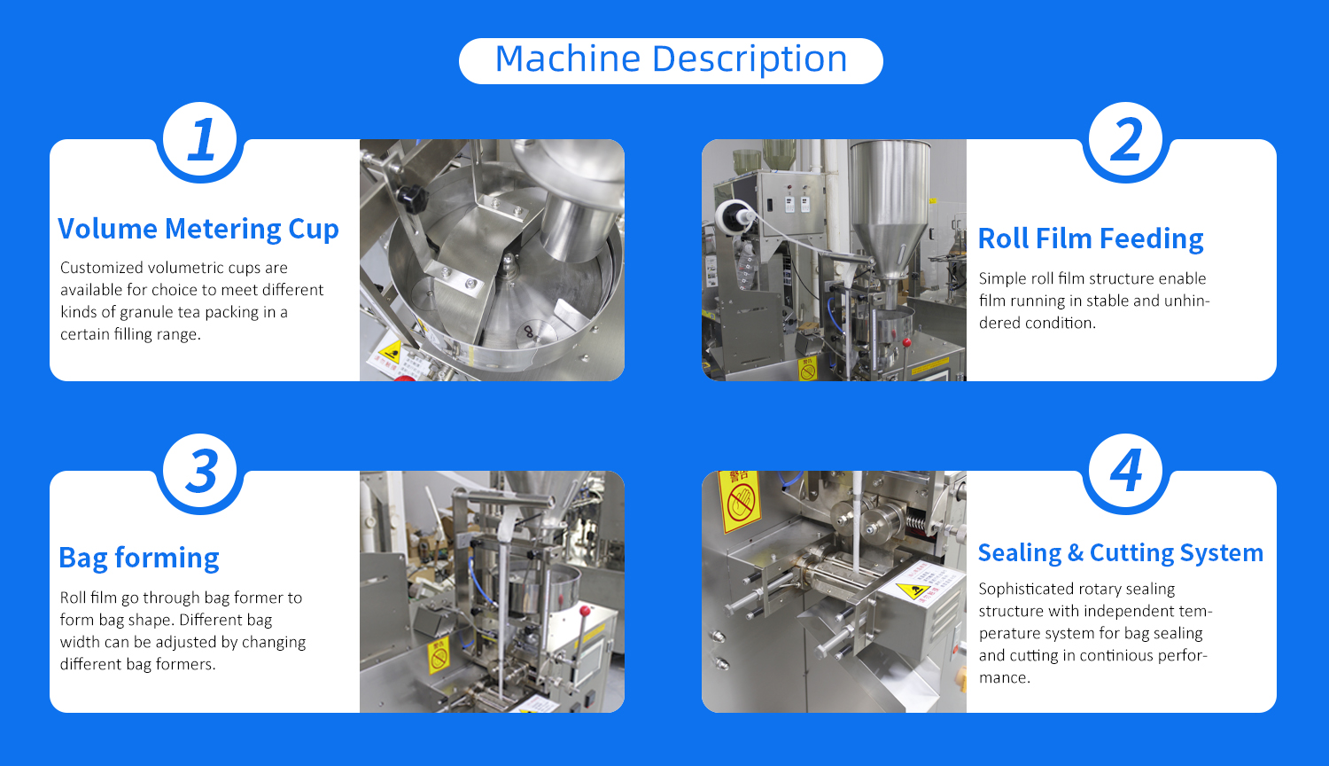 Snus Powder Packing Machine