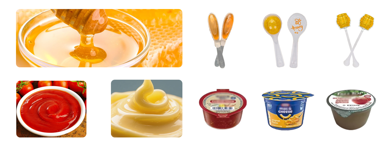 Honey Spoon Filling and Sealing Machine
