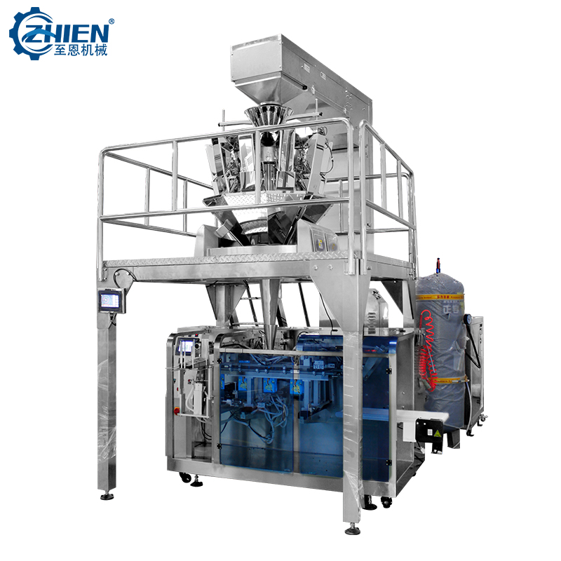 M Shape Premade Bag Coffee Bean Packing Machine