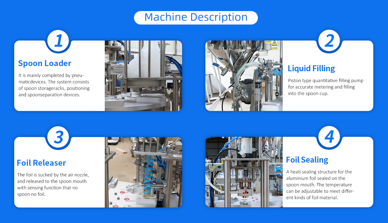 Honey Spoon Packing Machine