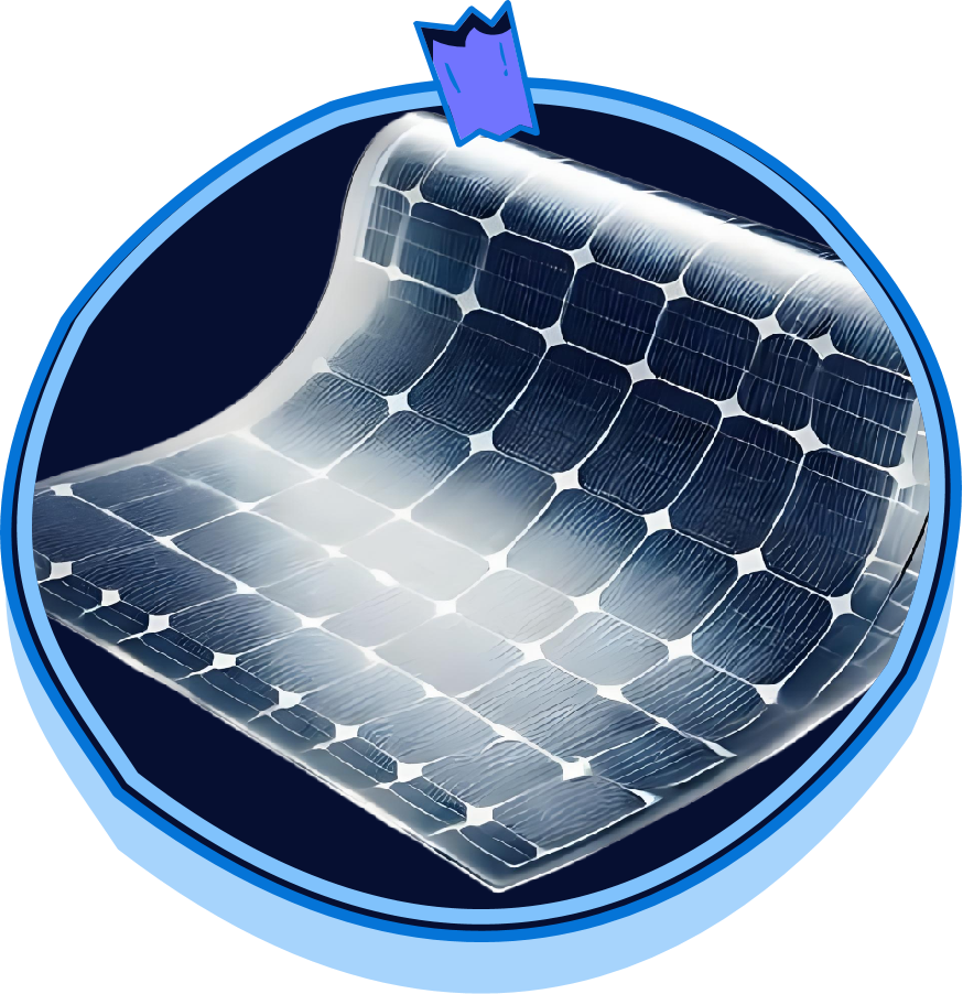 fire extinguishing coating for the back layer of flexible perovskite