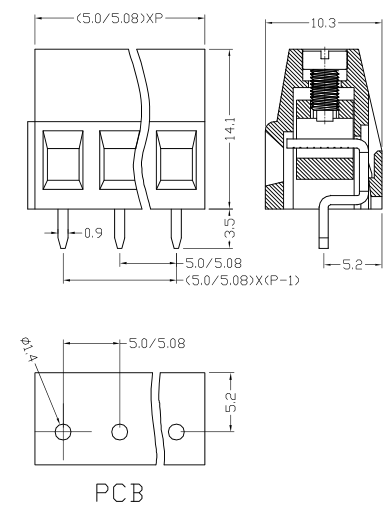 XY128VA-5.0 XY128VA-5.08