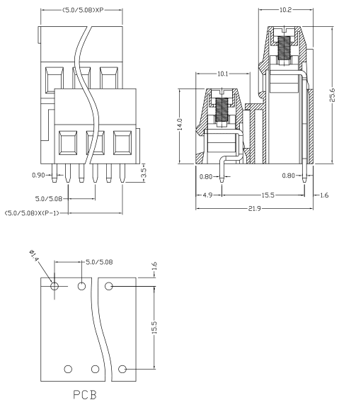 XYEK&EEK500A-5.0 XYEK&EEK500A-5.08