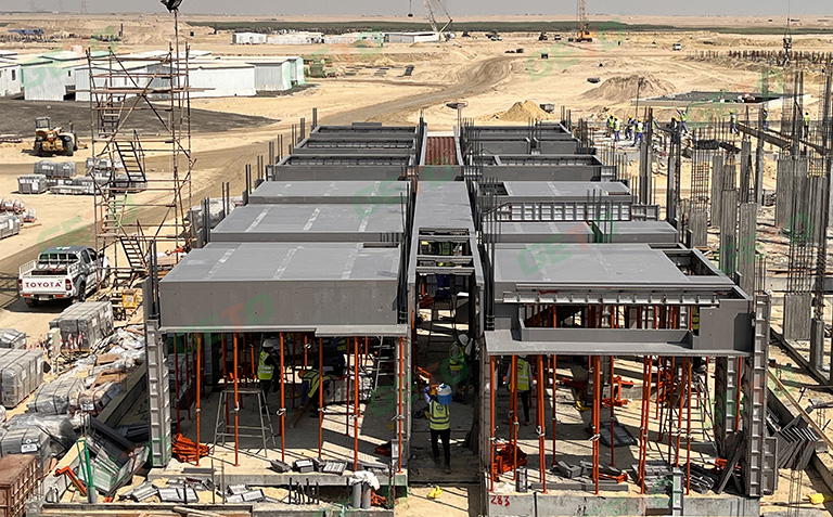 Villa project-Middle East Aluminum formwork