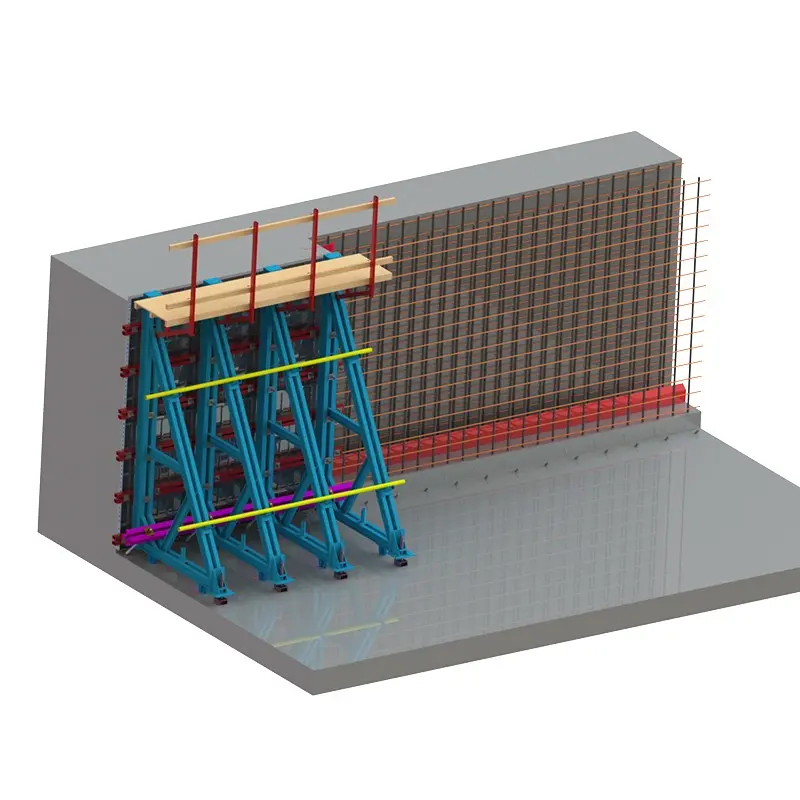 single side wall framework system