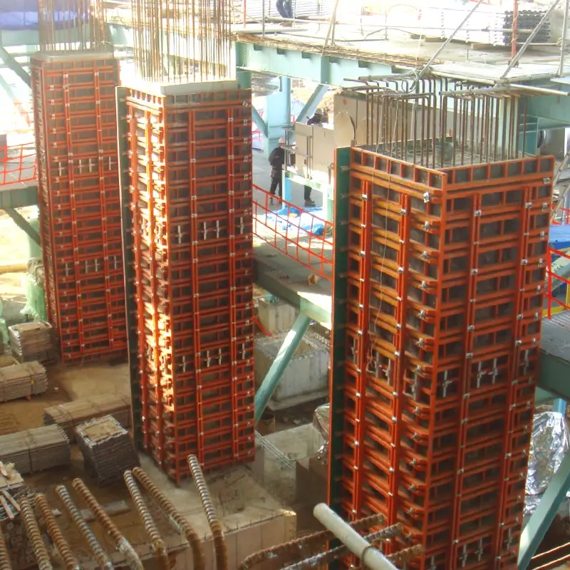Steel-Framed Timber Formwork
