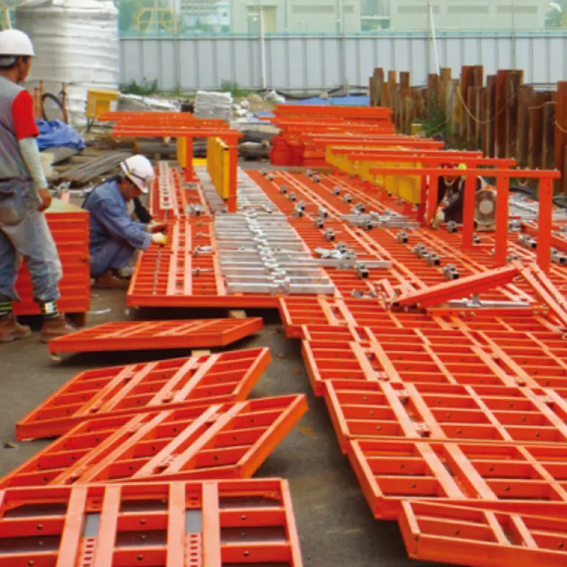 Steel-Framed Timber Formwork