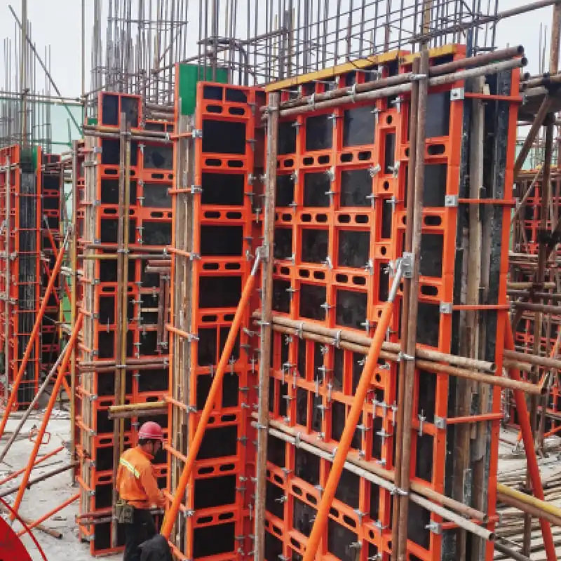 Steel-Framed Timber Formwork