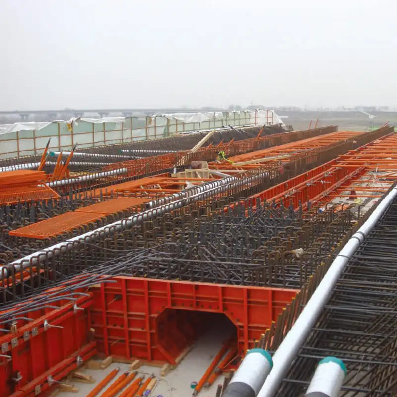 Steel-framed formwork