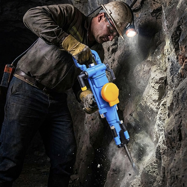 Y28 Hand Hold Rock Drill – High‑Frequency Air Jack Hammer for 28–42 mm Holes