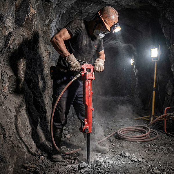 TPB-40 Pneumatic Breaker Hammer – Straightforward Pneumatic Pick Jack Hammer for Road Work