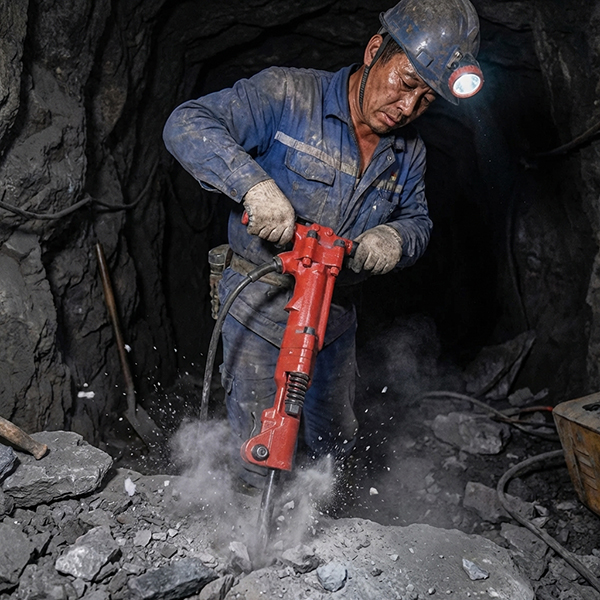 TPB-60 Pneumatic Breaker Hammer – Practical Pneumatic Breaker for Road Repair & Demolition
