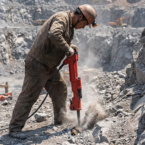 TPB-60 Pneumatic Breaker Hammer – Practical Pneumatic Breaker for Road Repair & Demolition