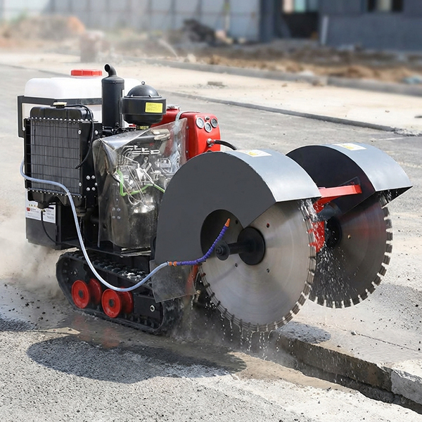 57 Model Crawler Road Cutting Machine– Remote Controlled Road Cutting for Concrete & Asphalt
