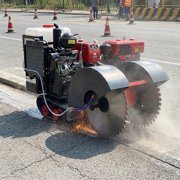 57 Model Crawler Road Cutting Machine– Remote Controlled Road Cutting for Concrete & Asphalt
