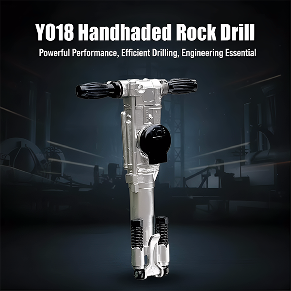 YO18 Hand‑Held Rock Drill – Pneumatic Jack Hammer for Quarry & Tunneling Projects