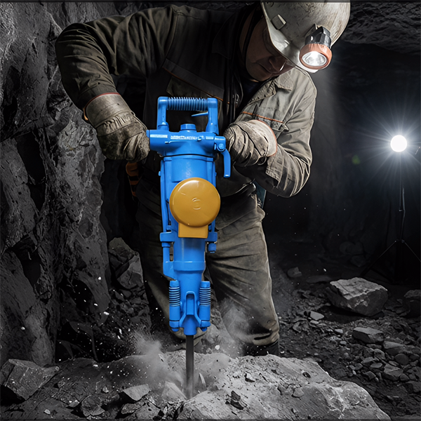 Y19A Air‑Leg Rock Drill – Pneumatic Jack Hammer for Quarry, Tunneling & Blasting