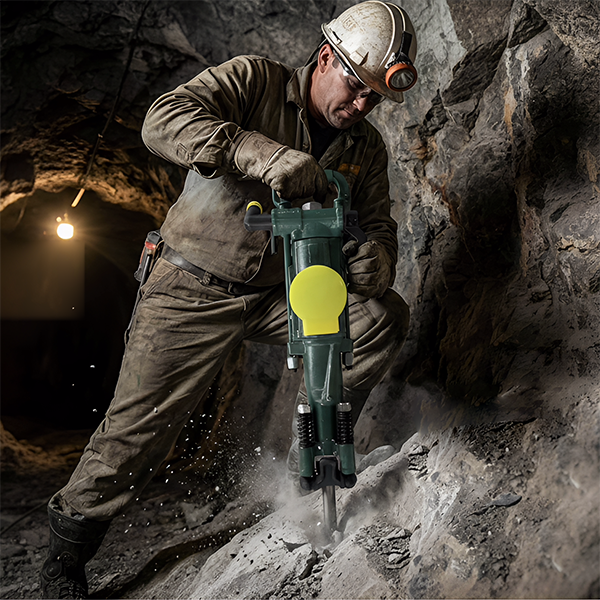 Y28 Hand Hold Rock Drill – Pneumatic Jack Hammer for Mobile Drilling Operations