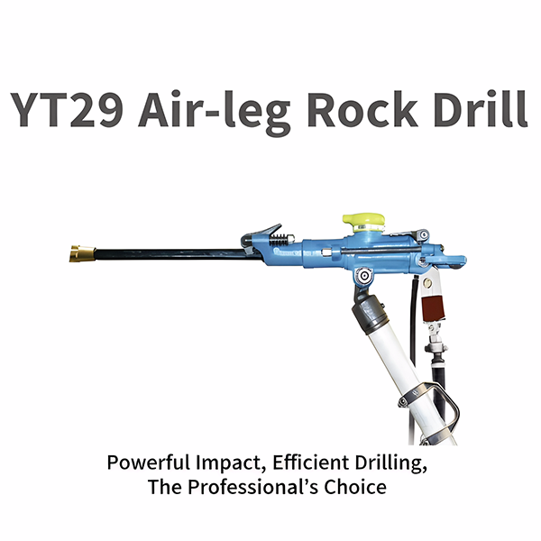 YT29 Pneumatic Air‑Leg Rock Drill – Pneumatic Jack Hammer for Shallow Hole Rock Drilling