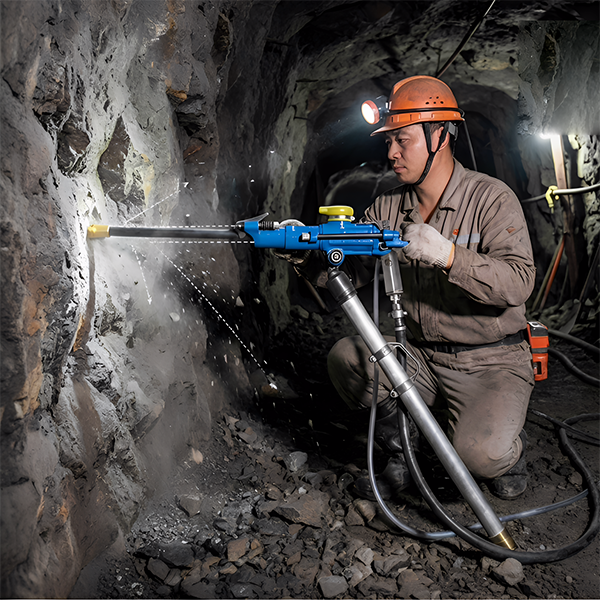 YT29 Pneumatic Air‑Leg Rock Drill – Pneumatic Jack Hammer for Shallow Hole Rock Drilling