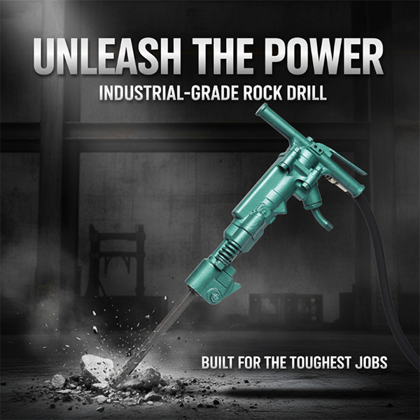 B47 Pneumatic Breaker Air Powered Hammer – Air Powered Jack Hammer for Concrete Demolition