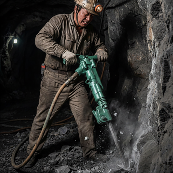B47 Pneumatic Breaker Air Powered Hammer – Air Powered Jack Hammer for Concrete Demolition