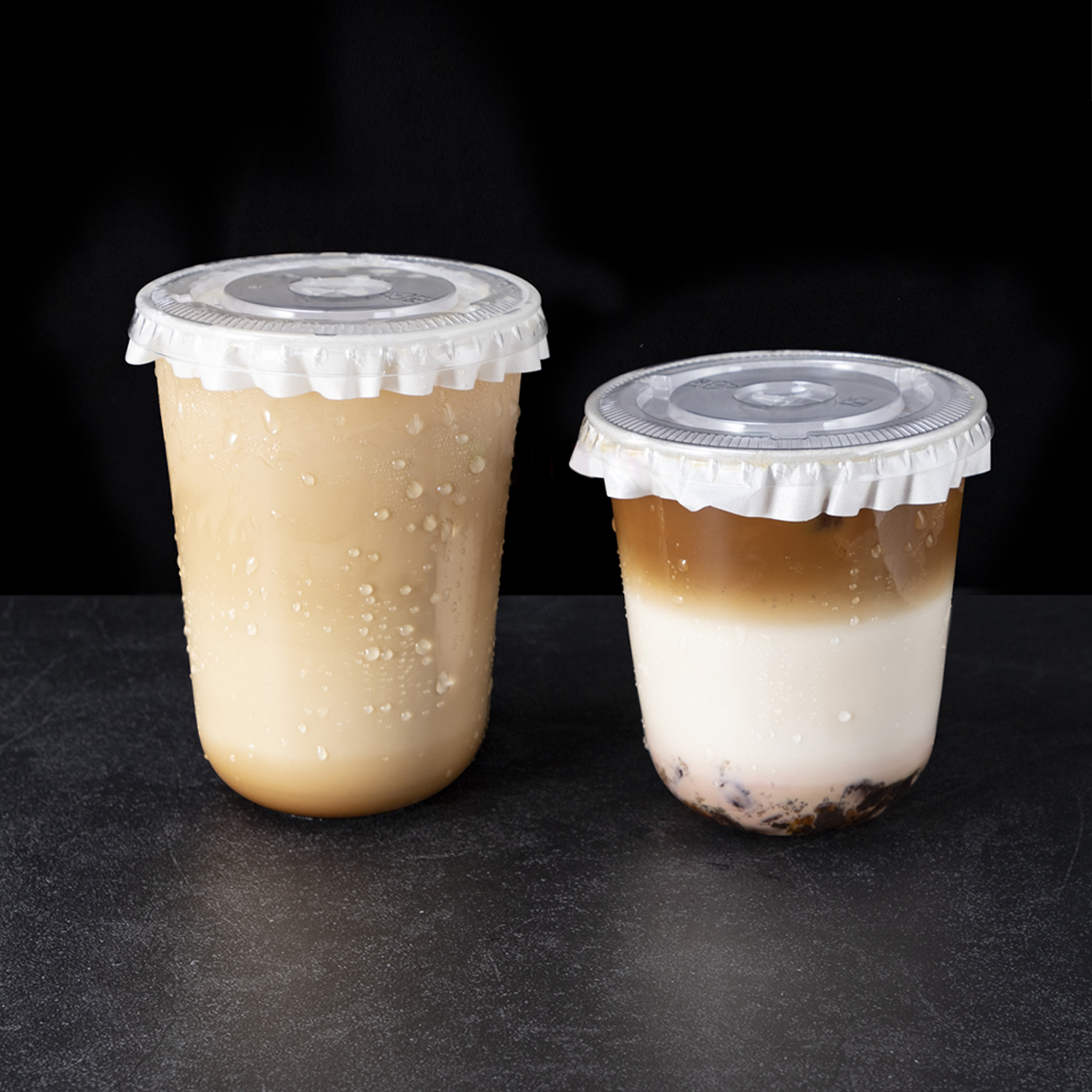 Custom Disposable U-shaped cup PET Plastic Cups