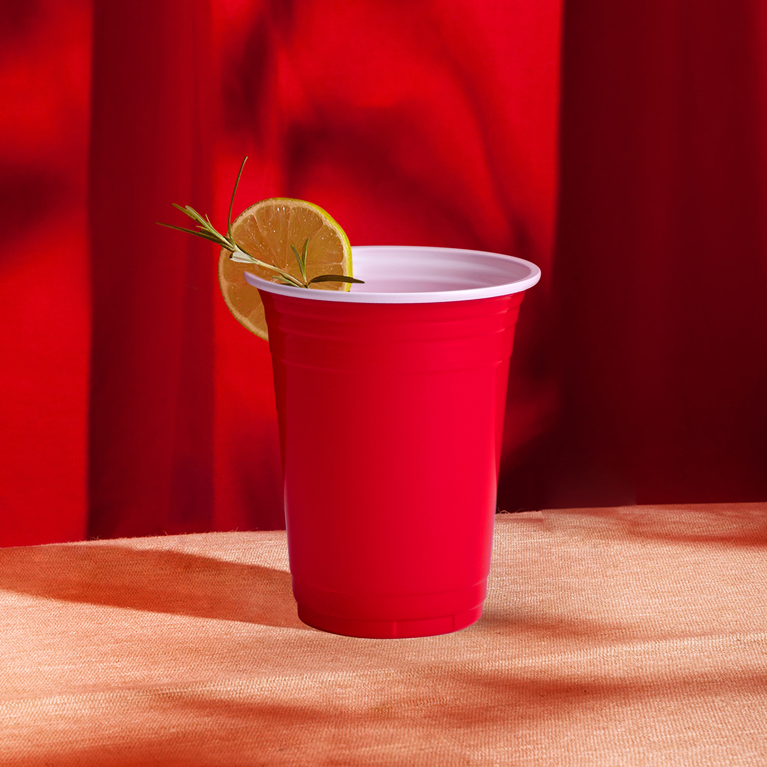 480ml Disposable Pint PP plastic Beer Pong game cup