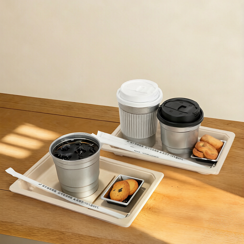 Disposable aluminium foil cups Metal beer mug