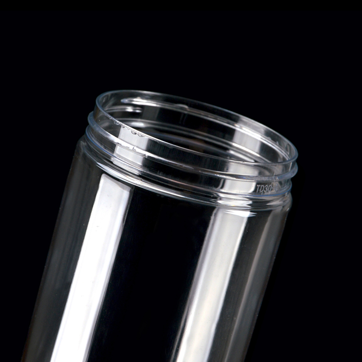 Custom disposable PET cold brewed tea bottle with aluminum lid