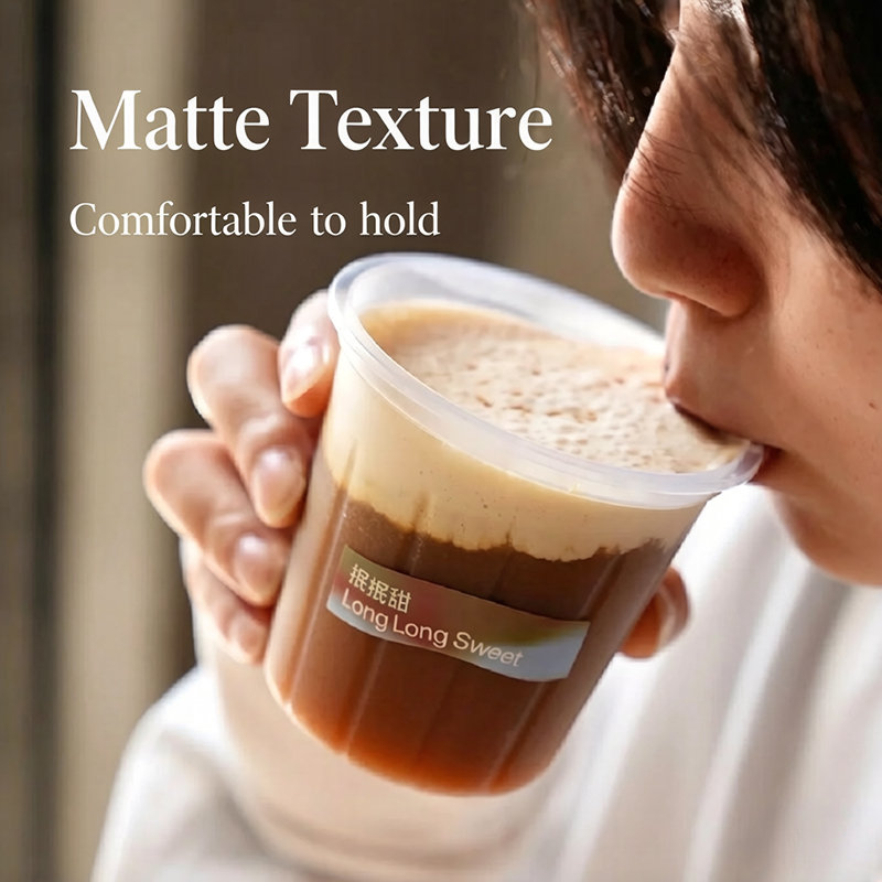 Disposable PP plastic coffee cup