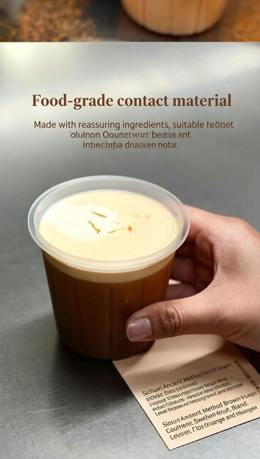 Hot drink cup Hot drink cup